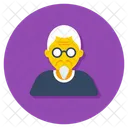 Elderly Old Man Senior Citizen Icon