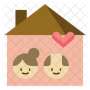 Elderly Housing Care Icon
