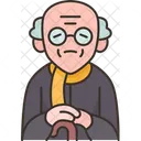 Elderly Senior Old Icon