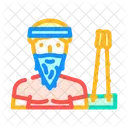 Elderly Couple Nordic Icon