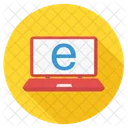 Elearning E Learning Book Icon
