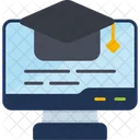 Elearning Education Computer Icon