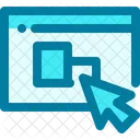 Elearning Video Tutorial Online Learning Icon