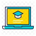 Study Elearning Online Icon