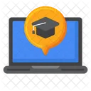 Elearning Online Learning Online Education Icon