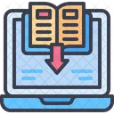 Elearning Ebook Education Icon