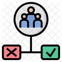 Elección de camino  Icono