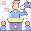 Election Campaign Audience Candidate Icon