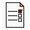 Election Checklist Checking Check List Icon