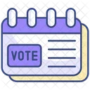 Election day calendar  Icon