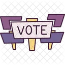 Election Demonstration  Icon
