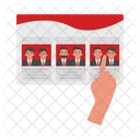 Democracy Voting Vote Icon