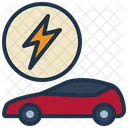 Electric Vehicle Car Icon