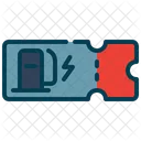 Electric Charge Coupon Icon