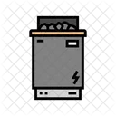 Electric Sauna Bath Icon