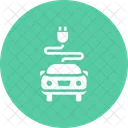 Electric Car Charge Icon