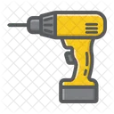 Electric Drill Screwdriver Icon