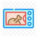 Electric Oven Color Icon