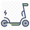 Electric Scooter Energy Icon