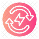 Electric Energy Thunderbolt Icon