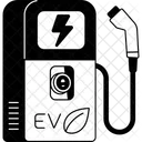 Electric Station Ev Icon
