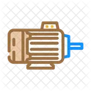 Electric Motor Electrical Icon