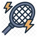 Electric Bat Bug Zapper Pest Control Icon