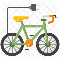 Electric Bicycle  Icon