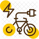 Electric Bicycle Ebike Vehicle Icon