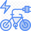 Electric Bicycle Ebike Vehicle Icon