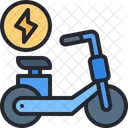 Electric Bike Electric Motor Motorbike Icon