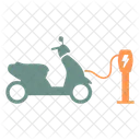 Electric Bike Electric Scooter Scooter Icon