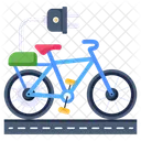 Chargeable Bike Chargeable Scooter Electric Bike Icon