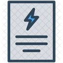 Electric bill  Icon