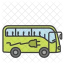Electric Bus Bus Transport Icon