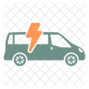 Electric Bus Bus Battery Icon
