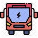 Electric Bus Transport Bus Icon