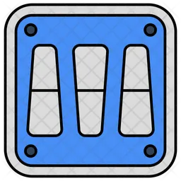 Electric Buttons  Icon