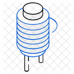 전기 커패시터  아이콘