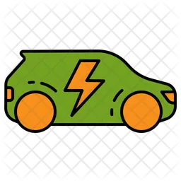 Electric Car  Icon