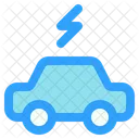 Electric Car Electric Vehicle Ecology Icon