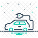 Electric Car  Icon
