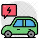 Electric Car Electric Vehicle Autonomous Car Icon