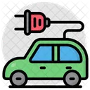 Electric Car Electric Vehicle Autonomous Car Icon