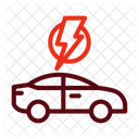 Electric Car  Icon
