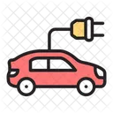 Electric Car Electric Vehicle Ev Icon