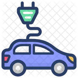 Electric Car  Icon