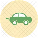 Car Energy Solar Icon