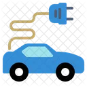 Car Ecology Electric Icon Icon