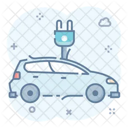 Electric Car  Icon